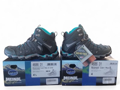 Lot 62 - Two Pairs of Meindl Respond Lady Mid II Walking Boots