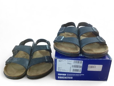 Lot 64 - Two Pairs of Men's Birkenstock Milano CT Sandals