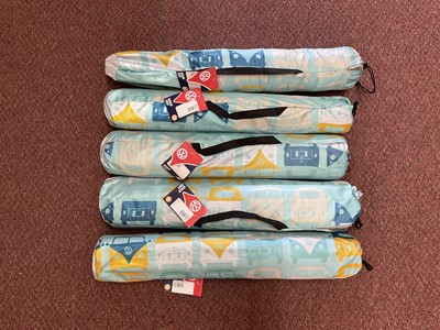 Lot 253 - Five Volkswagen Beach Tent/Shelters