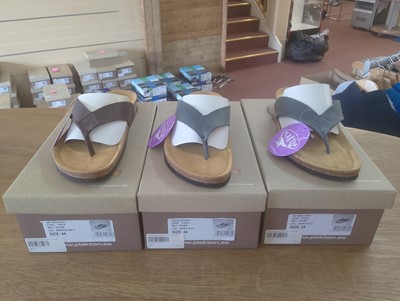 Lot 72 - Three Pairs of Men's Plakton Walking Sandals