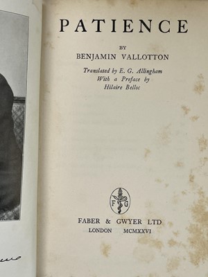 Lot 8 - (ALS archive) Emma Pescatore, Benjamin Vallotton and Albert Froidevaux