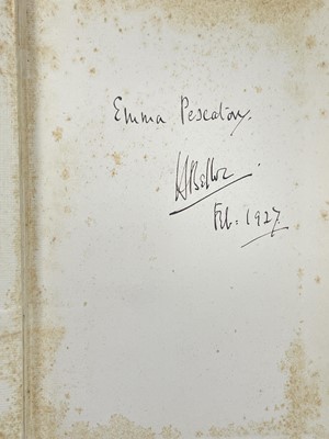 Lot 8 - (ALS archive) Emma Pescatore, Benjamin Vallotton and Albert Froidevaux