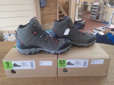 Lot 75 - Two Pairs of Men's Bridger Mid B-Dry Walking Boots
