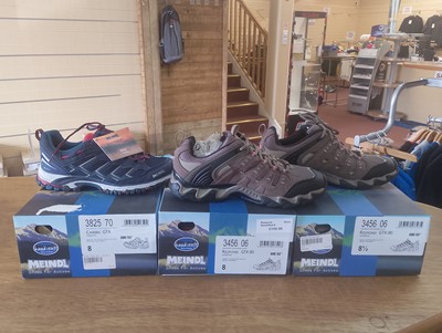 Lot 79 - Three Pairs of Men's Meindl Walking Shoes