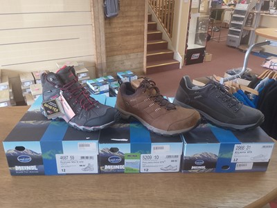 Lot 81 - Three Pairs of Men's Meindl Walking Boots/Shoes