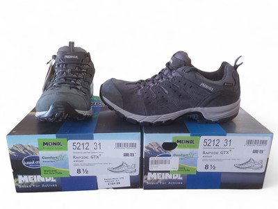 Lot 85 - Two Pairs of Men's Meindl Rapide Gore-Tex Walking Shoes