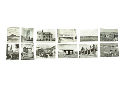 Lot 237 - 1940s Photographs of Cornwall and other places contained in two folders.