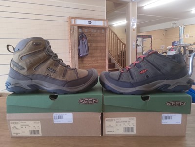 Lot 98 - Two Pairs of Keen Walking Boots/Shoes