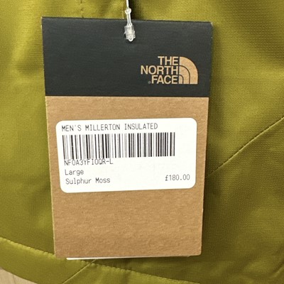 Lot 158 - A man's North Face Millerton insulated jacket.