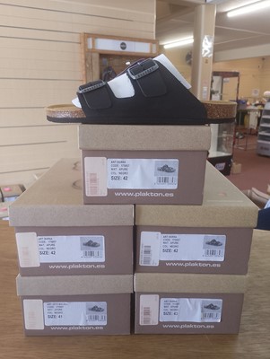 Lot 100 - Five Pairs of Plakton Sandals