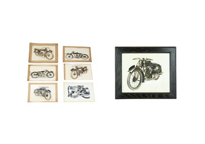 Lot 238 - LGC Motor Cycle, Printer's Proof Photographs.