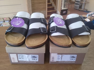 Lot 101 - Two Pairs of Plakton Sandals