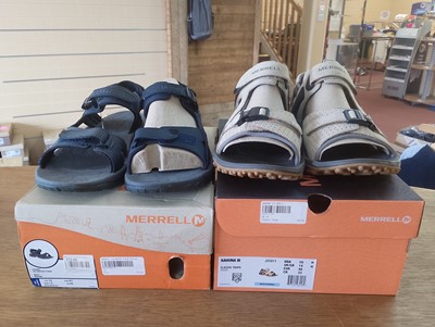Lot 104 - Two Pairs of Merrell Walking Sandals