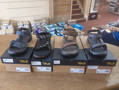 Lot 114 - Four Pairs of Teva Walking Sandals