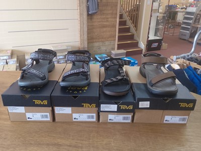 Lot 118 - Four Pairs of Teva Walking Sandals