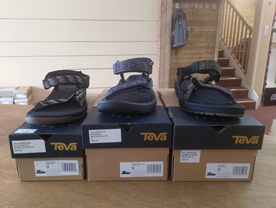 Lot 126 - Three Pairs of Teva Sandals