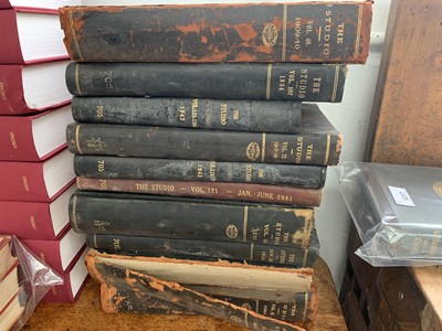 Lot 1223 - "THE STUDIO" Very large quantity bound volumes...