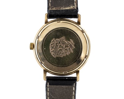Lot 225 - LONGINES - A Flagship 9k automatic gentleman's wristwatch, ref. 3418.