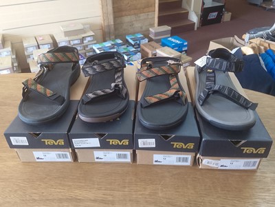 Lot 117 - Four Pairs of Men's Teva Walking Sandals