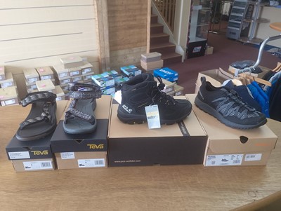 Lot 125 - Four Pairs of Men's Walking Sandals and Shoes