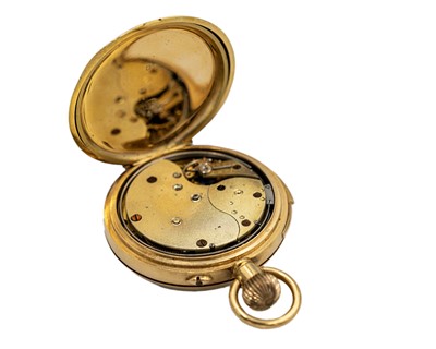 Lot 240 - An 18ct yellow gold cased, quarter repeater, keyless wind open-faced pocket watch.