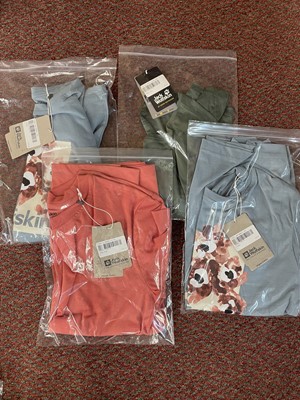 Lot 263 - Four Jack Wolfskin Ladies T-shirts