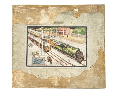 Lot 407 - A Bing Trains boxed railway set.