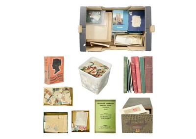 Lot 204 - A large collection of GB & World amateur stamp albums and loose stamps.