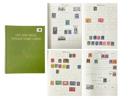 Lot 208 - The New Ideal Postage Stamp Album - to mid-1936, British Empire with Egypt & Iraq.