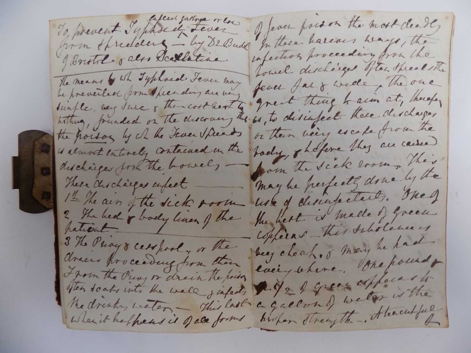 Lot 1227 - MANUSCRIPT COOKERY BOOK Well filled album with...