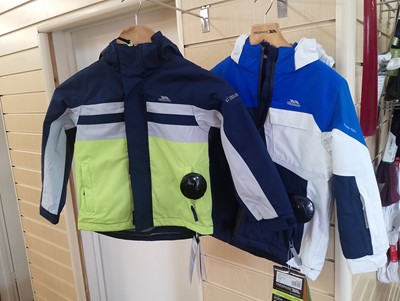 Lot 337 - Two Children's Trespass Ski Jackets