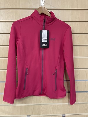 Lot Three Jack Wolfskin Peak Grid Womens Fleece Jackets