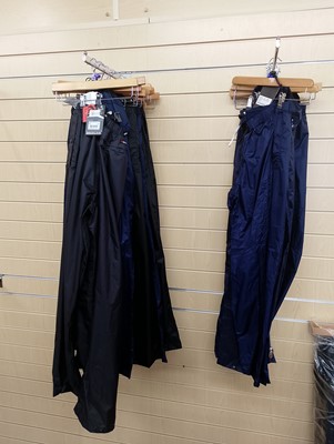 Lot 349 - Fourteen Pairs of Waterproof Trousers, including Keela and Regatta