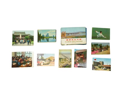 Lot 253 - A collection of vintage Chinese postcards.