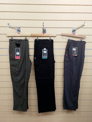 Lot 352 - Three Pairs of Craghopper's Men's Hiking Trousers