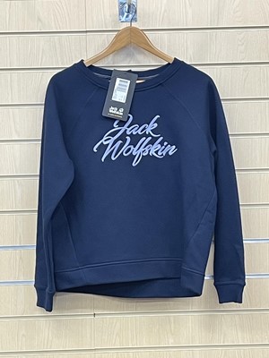 Lot 295 - Four Jack Wolfskin Womens Winter Logo Sweatshirts.