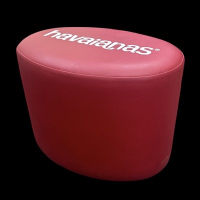 Lot 298 - A Havaianas foot stool.