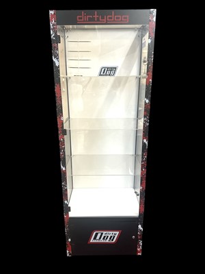 Lot 299 - A Dirtydog display case.
