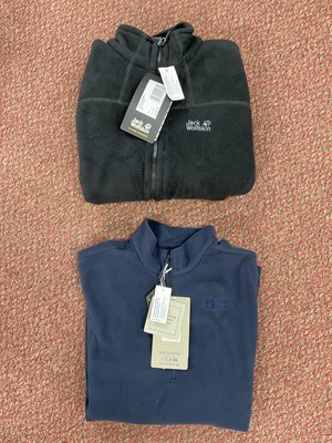 Lot 392 - Two Jack Wolfskin Men's Fleeces