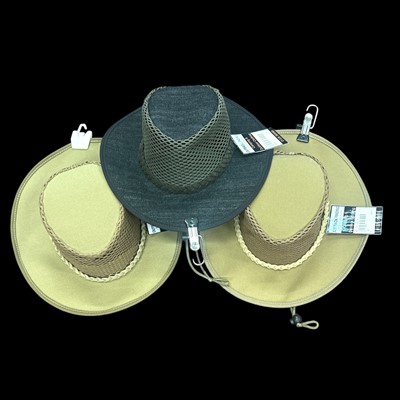 Lot 304 - Three Pudney Breeze hats.