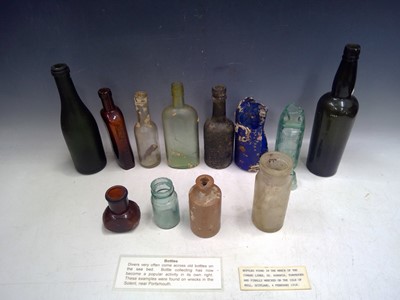 Lot 290 - A Selection of Shipwreck Bottles.