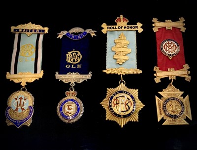 Lot 218 - RAOB Medals - group of 4 to Leonard Ware 1930s-...