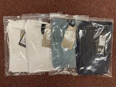 Lot 411 - Four Jack Wolfskin Men’s Polo & T-Shirts
