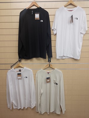Lot 366 - The North Face - Four Long Sleeve T-Shirts