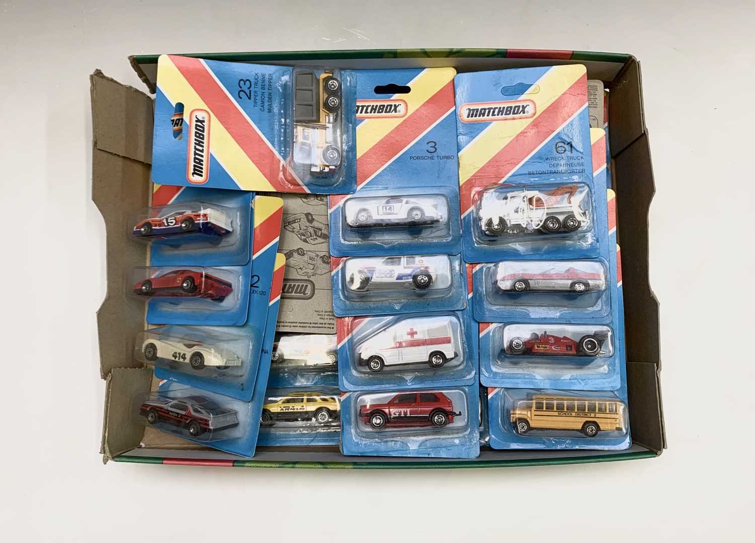 Lot 519 - Matchbox cars: 28 different 1980's Matchbox...