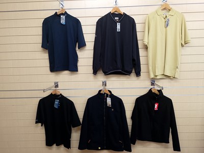Lot 368 - Men's Golf Clothing - Four Ping, One Lighthouse Fleece