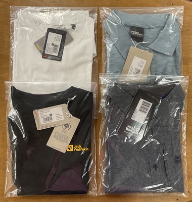 Lot 418 - Four Jack Wolfskin Shirts & T-Shirts
