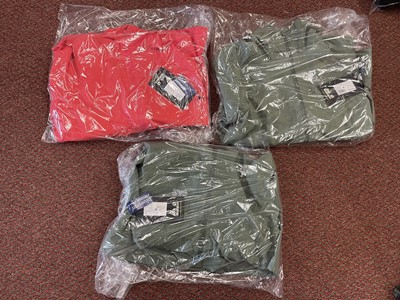 Lot 523 - Three jack Wolfskin Women's pack & Go Shell Jackets.