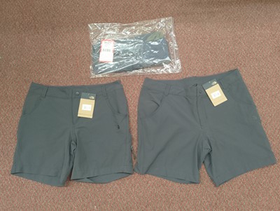 Lot 384 - Three Pairs of Ladies The North Face Shorts