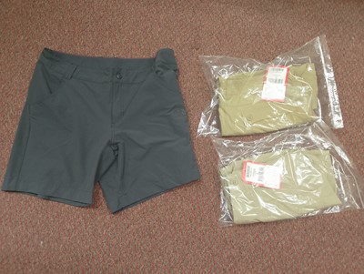 Lot 386 - Three Pairs of Ladies The North Face Shorts